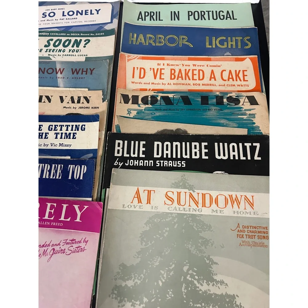 Vintage Sheet Music sheet music